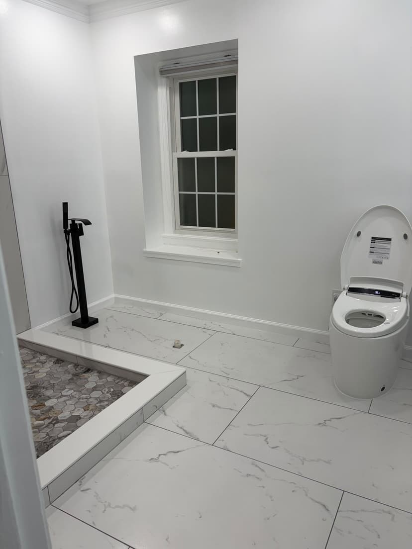 Minimalist bathroom remodel