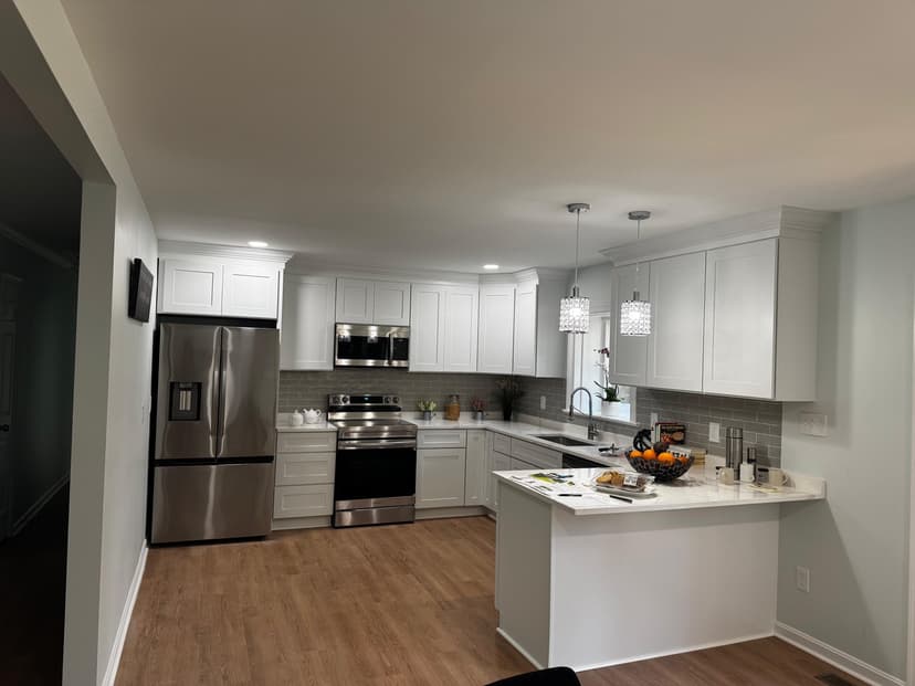 Kitchen remodel, finished