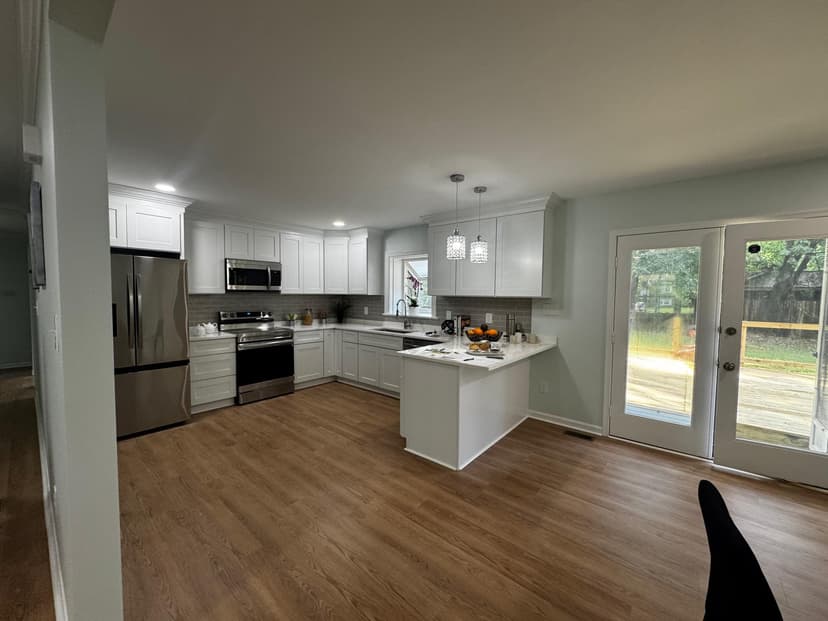 Kitchen remodel, finished detail